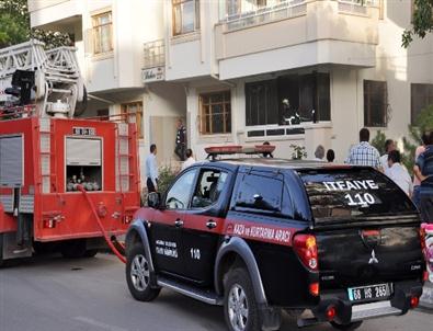Birkaç Gün Önce Boşaltılan Dairede Yangın Çıktı