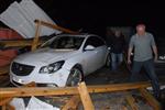 ŞİDDETLİ LODOS - Zonguldak’ta Şiddetli Lodos Çatıları Uçurdu