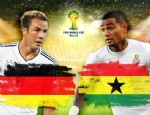 BENEDIKT - Dünya Kupası Almanya - Gana karşılaşması (Maç Özeti)