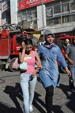 Anamur Noterliğinde Yangın Paniği