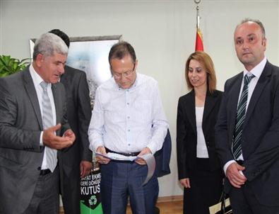 Elektrikçiler Odası'ndan Başkan Uğur'a Ziyaret