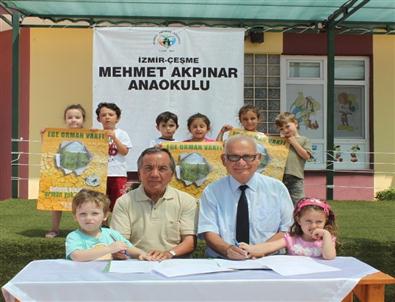 İzmir-çeşme Otobanı Artık Daha Yeşil Olacak