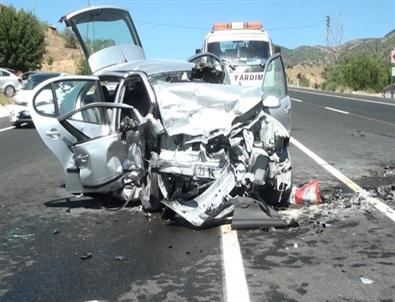 Elazığ-malatya Karayolunda Kaza Açıklaması