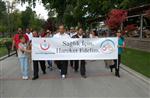 Konya'da Sağlık İçin Yürüdüler