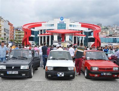 Modifiyeli Araçlar Canik'te Yarıştı