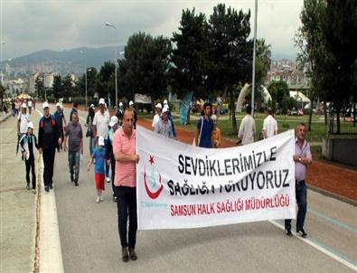 Samsun'da Sağlıklı Yaşam Yürüyüşü