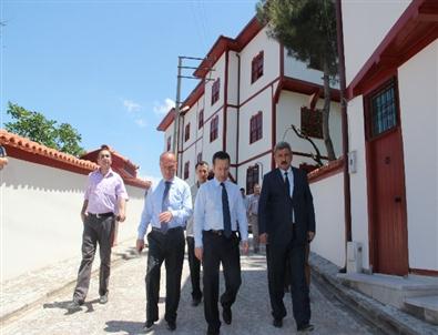 Vali Aksoy Vezirköprü'de İncelemelerde Bulundu