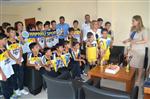 ASLı AYNAOĞLU - Kapaklıspor U-13 Futbol Takımından Kapaklı Kaymakamı Kuzulu'ya Ziyaret