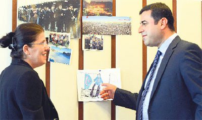 Demirtaş'ın odasındaki Türk bayrağının sırrı!