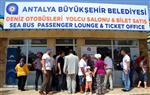DENIZ OTOBÜSÜ - İlk Deniz Otobüsü Seferi İzdihamla Başladı