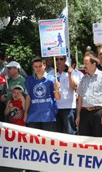 KAMU SEN - Kamu-sen Tekirdağ İl Temsilciliği Torba Yasayı Protesto Etti
