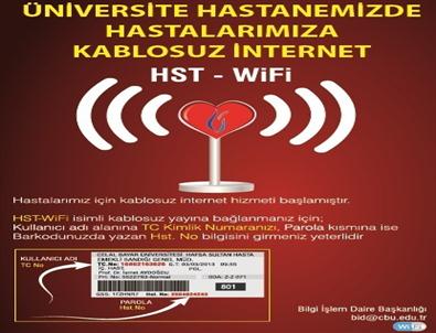 Manisa’da Hastalara Kablosuz İnternet Erişim Hizmeti