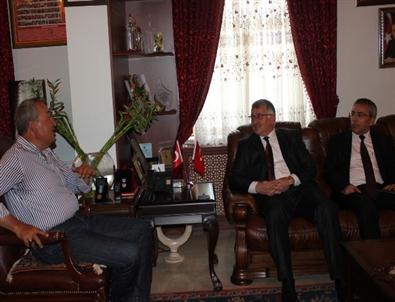 Sivil Havacılık Genel Müdürü Ekşi, Belediye Başkanı Ünver’i Ziyaret Etti