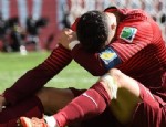 Ronaldo gözyaşlarını tutamadı