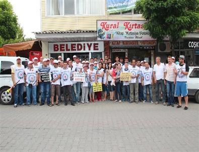 Susurluk'ta Belediye İşçileri Eylemde