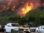 Adrasan turizm bölgesi'nde yangın