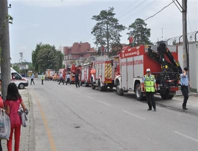 Düzce Açık Ceza İnfaz Kurumunda Yangın ve İsyan Tatbikatı Yapıldı