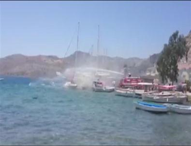 (özel Haber) Yakıt Alan Tekne Patladı Açıklaması