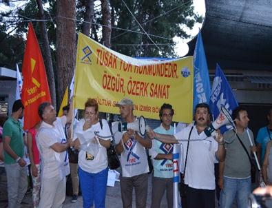 Tüsak Yasa Tasarısı Efes’te Protesto Edildi