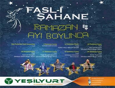 Yeşilyurt Avm’de Fasl-ı Şahane Başlıyor