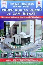 KAŞÜSTÜ - Kaşüstü Bölge Yatılı Erkek Kur’an Kursu ve Cami İnşaatı Sürüyor