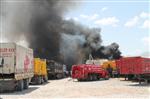 TIR DORSESİ - Konya’da Araç Parkında Korkutan Yangın