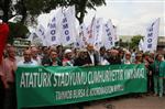 ATATÜRK KAPALI SPOR SALONU - Atatürk Stadyumu'nun Yıkılmasına Tepki