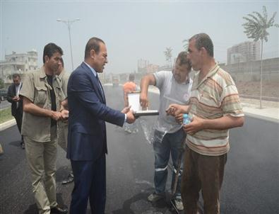 Hüseyin Sözlü Asfalt Denetiminde