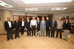 ABHAZYA - Rumeli-trakya Platformu İle Abhaz Dernekleri Federasyonu  Başkan Karaosmanoğlu’nu Ziyaret Etti