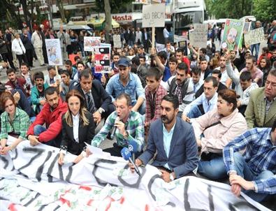 Eylem Yapan Chp'liler İle Polis Arasında 10 Adım Polemiği