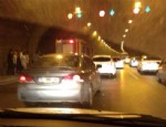 İzmir'de tünelde seyreden Minibüste Yangın