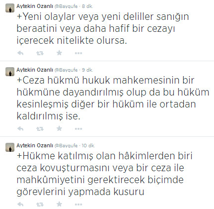 Balyoz hakiminden şike tweetleri