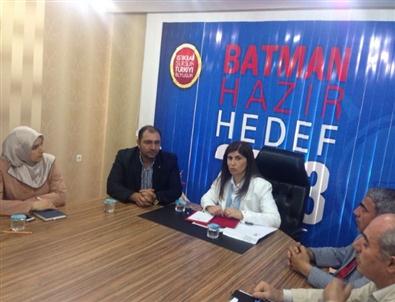 Ak Parti Batman İl Koordinatörlüğü'ne, Diyarbakır Milletvekili Beyaz Getirildi