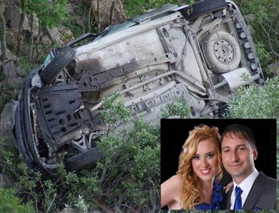 Giresun'da Sınav Dönüşü Evli Çift Kaza Yaptı