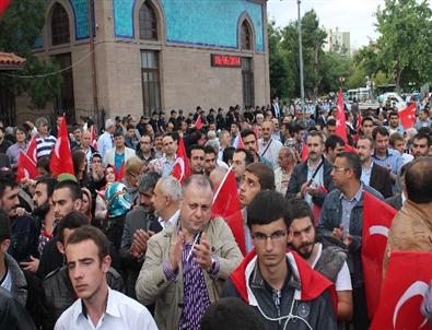 Konya'da Lice'deki Bayrak İndirme Olayına Tepki