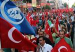 Mersin'de 'bayrağa Saygı'Yürüyüşü