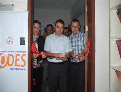 Salkımbağı Köyünde Kütüphane Açılışı