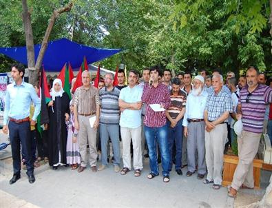 Adıyaman’da İsrail Protesto Edildi