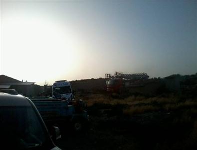Afyonkarahisar'da Samanlık Yangını Açıklaması