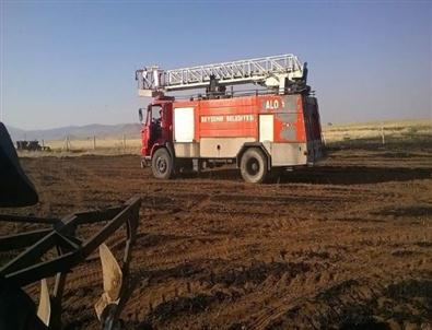 Beyşehir’de 200 Dekarlık Ekili Alan Kül Oldu