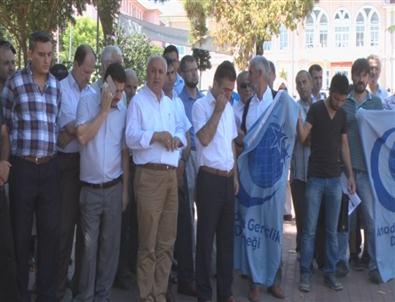 Tekirdağ'da Filistin'de Hayatını Kaybeden Müslümanlar İçin Gıyabi Cenaze Namazı Kılındı