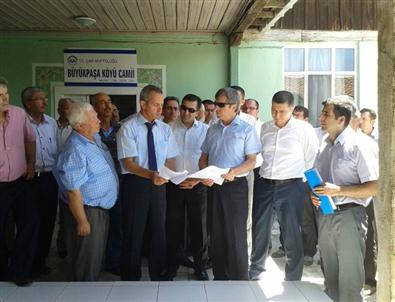 Vali Çınar 228 Yıllık Vakıf Camisi'ni İnceledi