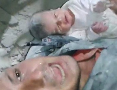 Halep'te mucize kurtuluş