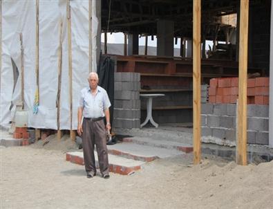 Burhaniye’de Cami İnşaatına Belediye Desteği