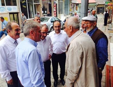 Ömer Dinçer, Bayburt 'ta Bir Takım Ziyaretlerde Bulundu