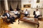 MAHMUT CIVELEK - Umruden Dönen Vali Topaca'ya Başkan Karaosmanoğlu'dan Ziyaret