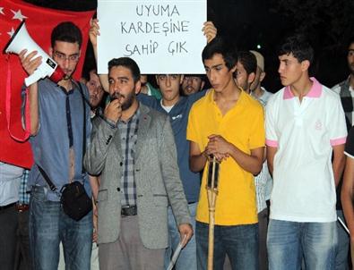 Konya’da İsrail’in Gazze’ye Saldırıları Protesto Edildi