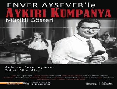 Enver Aysever Ayvalık’ta Gösteri Yapacak