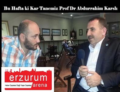 Merkez Parti’nin Genel Başkanı Prof. Dr. Abdurrahim Karslı,  Erzurumarena’ya Konuk Oldu