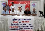 KARA HAREKATI - Mersin Yöre Dernekleri Platformu İşid ve İsrail'i Protesto Etti